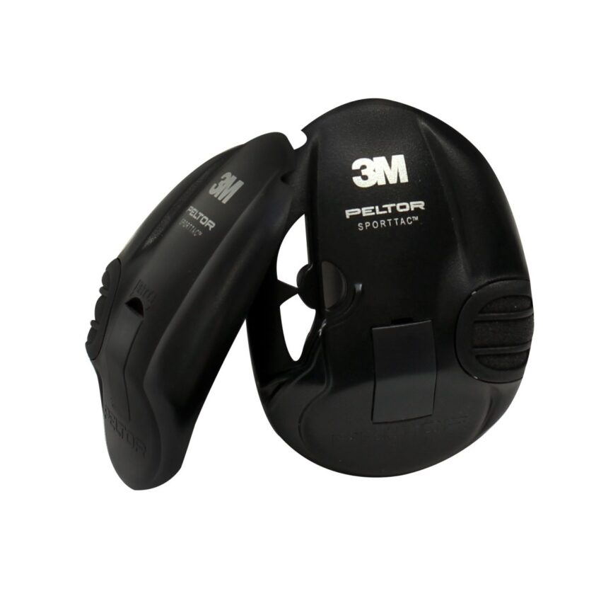 Paire de Coquilles Noires pour sporttac - Vue principale