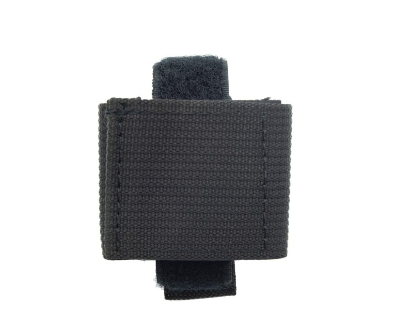 Porte Gants Rivolier – fermeture velcro – Noir - Vue principale