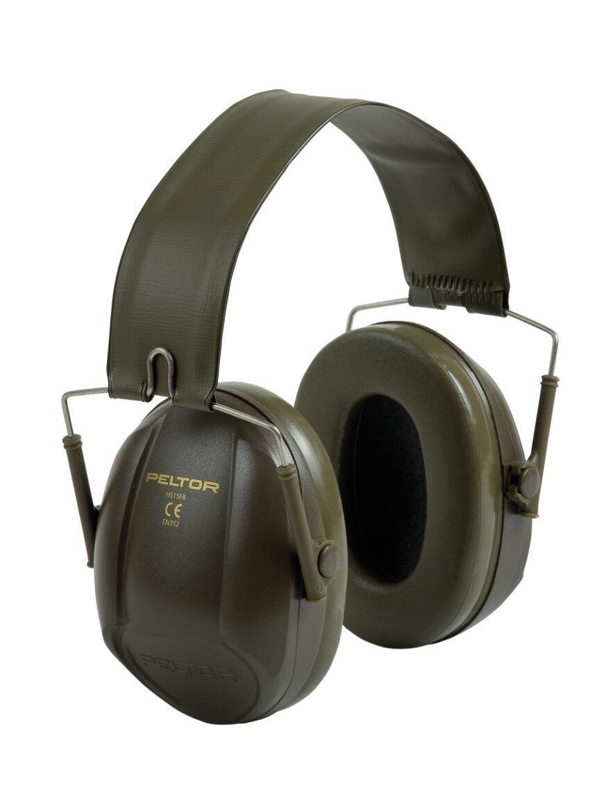 Casque peltor bull’s eye 1 Vert avec serre-tête pliable - Vue principale