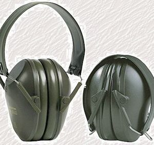 Casque peltor anti bruit Vert militaire avec serre-tête pliable