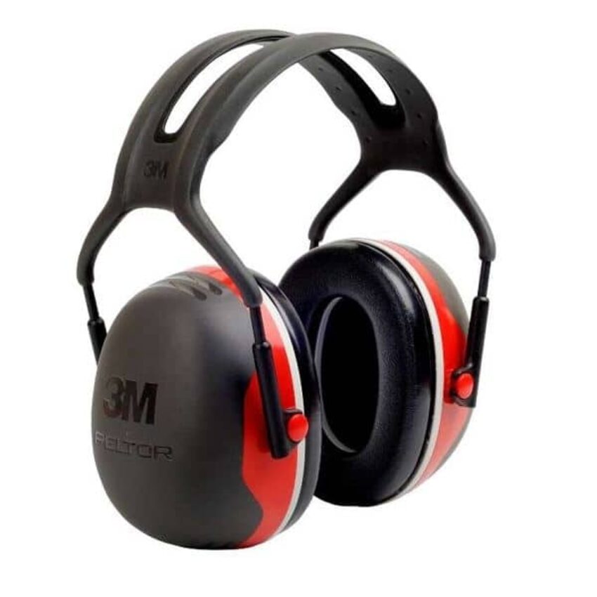 Casque 3M Peltor X3 – Noir/Rouge - Vue principale