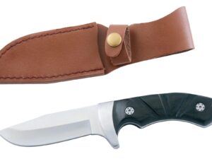 Couteau de chasse manche sculpté sous blister