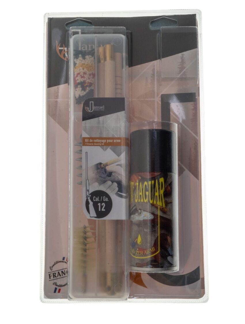 Kit de nettoyage Januel avec huile pour calibre 12 - Vue principale