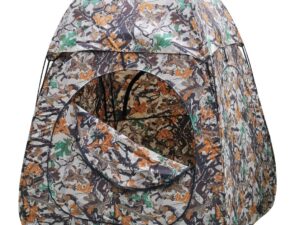 Abri avec toit polyester 150 deniers Camo 4 faces systeme pop up