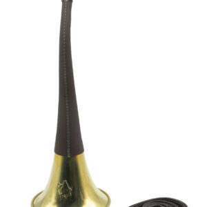 Corne cuivre à pavillon Januel - Avec bretelle - Sous blister