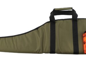 Etui pour Carabine chamba Januel avec Poche - 125 cm - Vert et Orange Camo