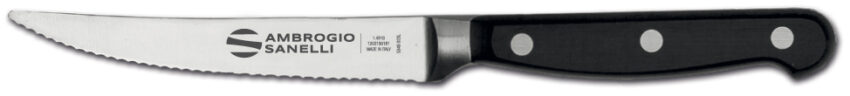 Couteau d’office denté 11cm gamme Chef Ambrogio Sanelli pour Januel - Vue principale