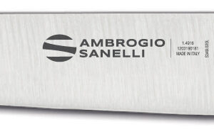 Couteau à découper 20cm gamme Chef Ambrogio Sanelli pour Januel