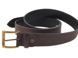 Ceinture en cuir Januel - Marron