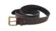 Ceinture en cuir Januel avec écusson sanglier – Marron - Vue principale