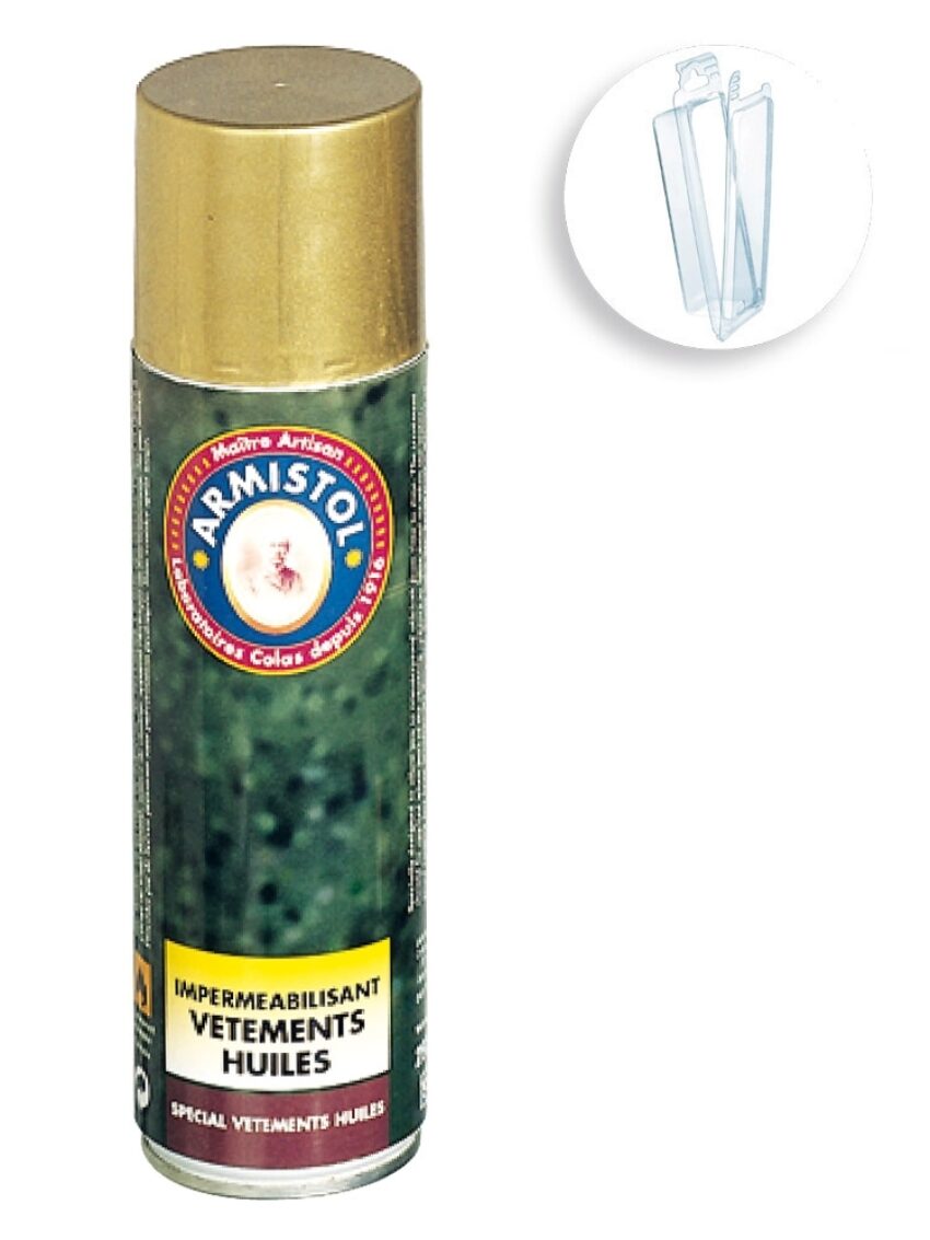 Aérosol imperméabilisant tissu huilé 250 ml sous blister - Vue principale