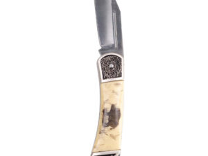 Couteau pliant lame 8 cm décor sanglier