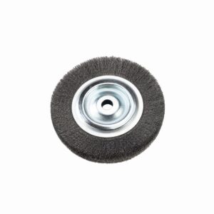 Brosse circulaire monture acier diam 200 fil de 0.20