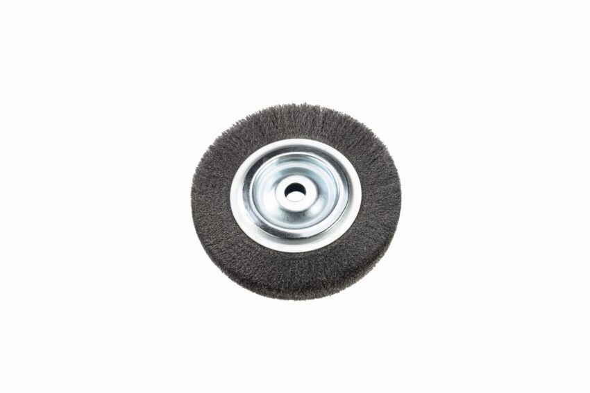 Brosse circulaire monture acier diam 200 fil de 0.20 - Vue principale