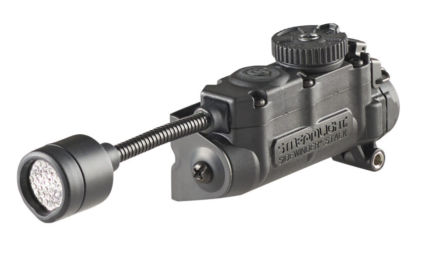 Lampe de casque Streamlight Sidewinder Stalk – Clip de casque/Montage rail ARC – Noir - Vue principale