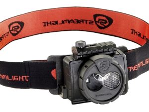 Lampe frontale Streamlight double clutch USB - avec Cordon USB - Noir