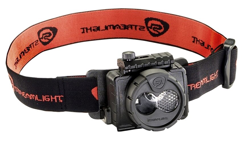Lampe frontale Streamlight double clutch USB – avec Cordon USB – Noir - Vue principale
