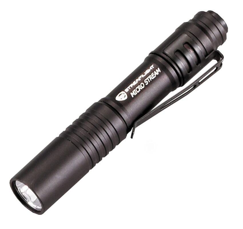 Lampe microStream Streamlight – Noire - Vue principale