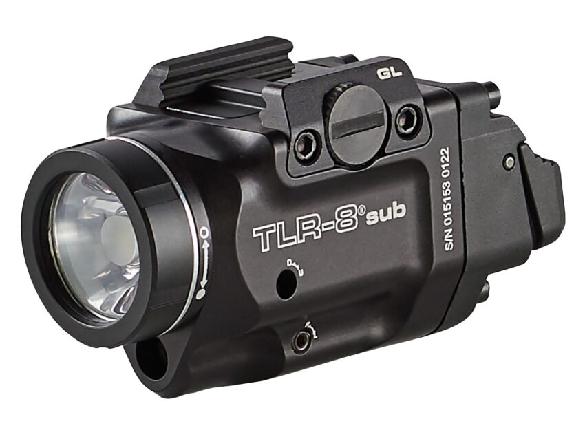 Lampe tactique Streamlight TLR-8 SUB – pour Glock 43X/48 – Laser rouge - Vue principale