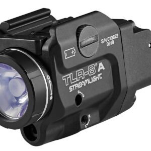 Lampe tactique Streamlight TLR-8A - Avec Switch haut et bas - Laser rouge