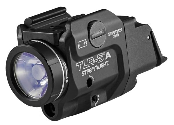 Lampe tactique Streamlight TLR-8A - Avec Switch haut et bas - Laser rouge