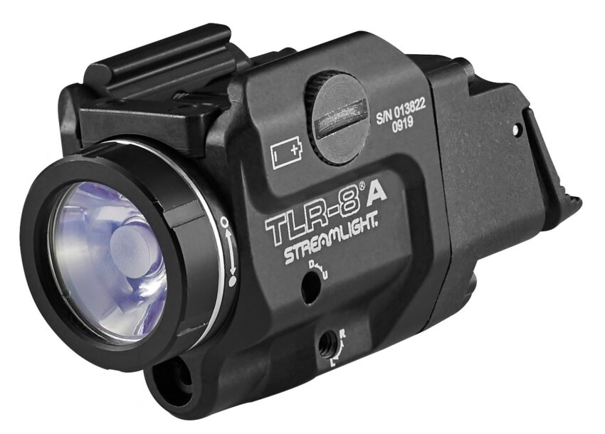 Lampe tactique Streamlight TLR-8A – Avec Switch haut et bas – Laser rouge - Vue principale