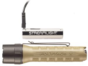 Lampe Streamlight polytac x USB - avec piles Rechargeables/Cordon USB - Coyote