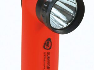 Survivor non certifiee Atex Orange LED luxeon Rechargeable 220v + 12v