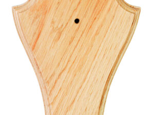 Ecuson Januel en chêne clair pour chevreuil 230mm x 150mm