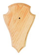 Ecuson Januel en chêne clair pour chevreuil 230mm x 150mm - Vue principale