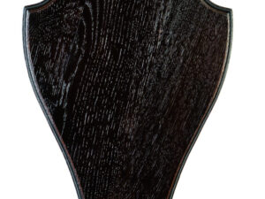 Ecusson Januel en chêne foncé pour cerf 450mm x 240mm