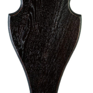 Ecusson Januel en chêne foncé pour cerf 450mm x 240mm
