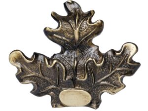 Feuille de chêne GM métal (à visser)