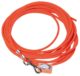 Longe biothane tubulaire Orange long 10 m - Vue principale