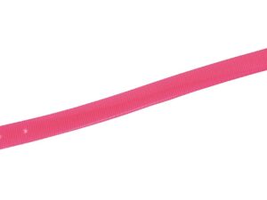 Collier biothane biogold Rose long 55cm largeur 25mm