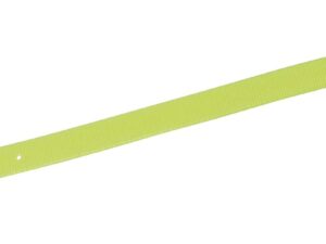 Collier biothane biogold Jaune long 55 cm larg 25 mm