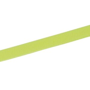 Collier biothane biogold Jaune long 55 cm larg 25 mm