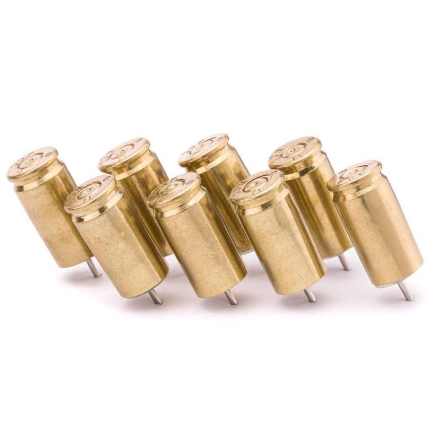 Punaises laiton Lucky Shot C/.9mm – Blister de 8 - Vue principale