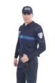 Chemise F1 Marine Brodée Police Municipale - Vue principale