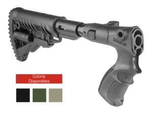 Crosse rétractable et pliante type M4 Fab Defense agRF 870 fk sb pour Remington 870 - Noire