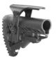 Crosse tactique Noire pour M16/aR15 avec compartiment a piles avec appui joue - Vue principale