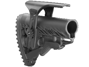 Crosse tactique Verte pour M16/aR15 avec compartiment a piles avec appui joue