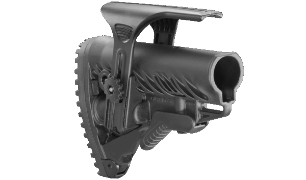 Crosse tactique Verte pour M16/aR15 avec compartiment a piles avec appui joue