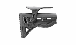 Crosse tactique Noire pour M4/aR15 avec absorbeur de recul et...