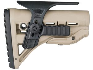 Appuie joue (seul) reglable pour Crosse shock-16 avec 2 Rails Picatinny lateral