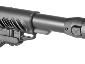 Crosse pliante type M4 pour akm 47 (joint polymère) - Noir