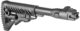 Crosse pliante type M4 pour akm 47 (joint polymère) – Noir - Vue principale