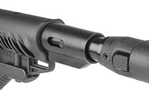 Crosse pliante type M4 pour akm 47 (joint polymère) absorbeur de chocs - Noir
