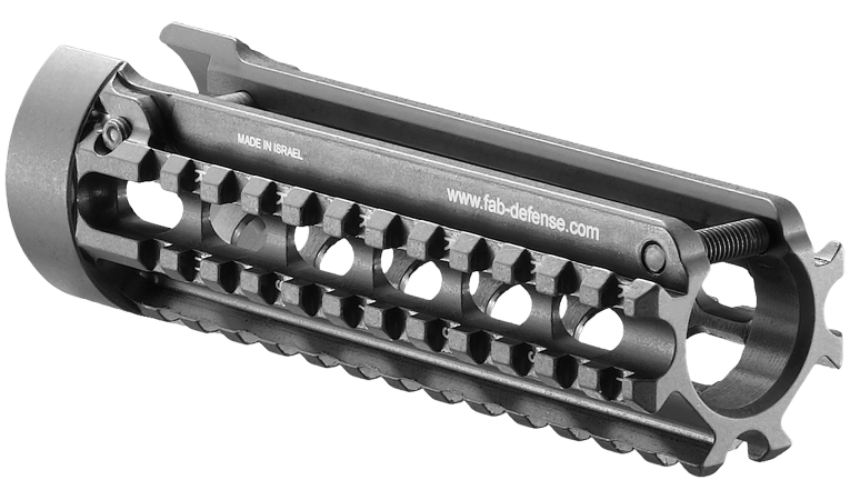 Garde main alu pour mp5 avec 3 Rails Picatinny - Vue principale