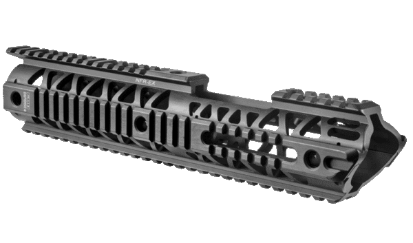 Garde-main allongé en aluminium avec 4 Rails Picatinny pour M4